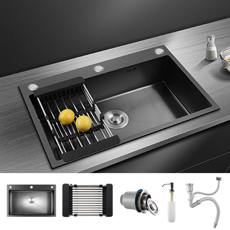 Classic Style Kitchen Sink Stainless Steel Kitchen Sink with Soap Dispenser