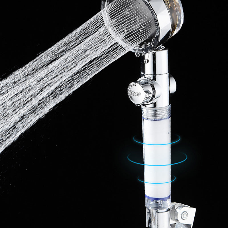 Modern Style Handheld Shower Head Plastic Shower Head with Adjustable Water Flow