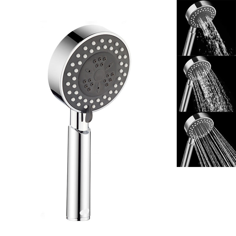 Contemporary Shower Head Combo Metal Round Handheld Shower Head