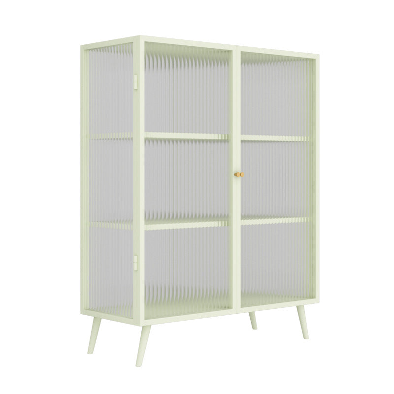 Multi-shelf Display Cabinet Industrial Storage Cabinet for Living Room