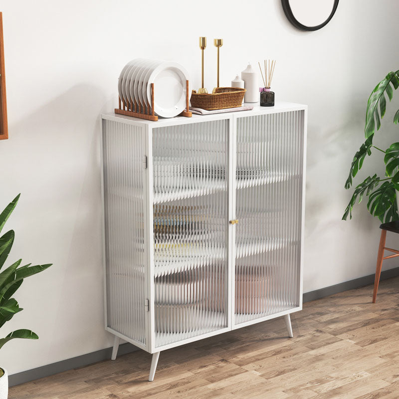 Multi-shelf Display Cabinet Industrial Storage Cabinet for Living Room