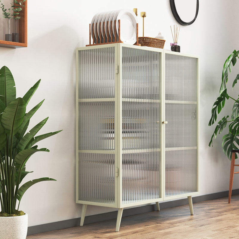 Multi-shelf Display Cabinet Industrial Storage Cabinet for Living Room