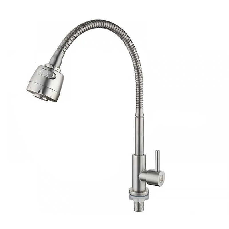 Modern Pot Filler 304 Stainless Steel 1-Handle High Arch Kitchen Faucet