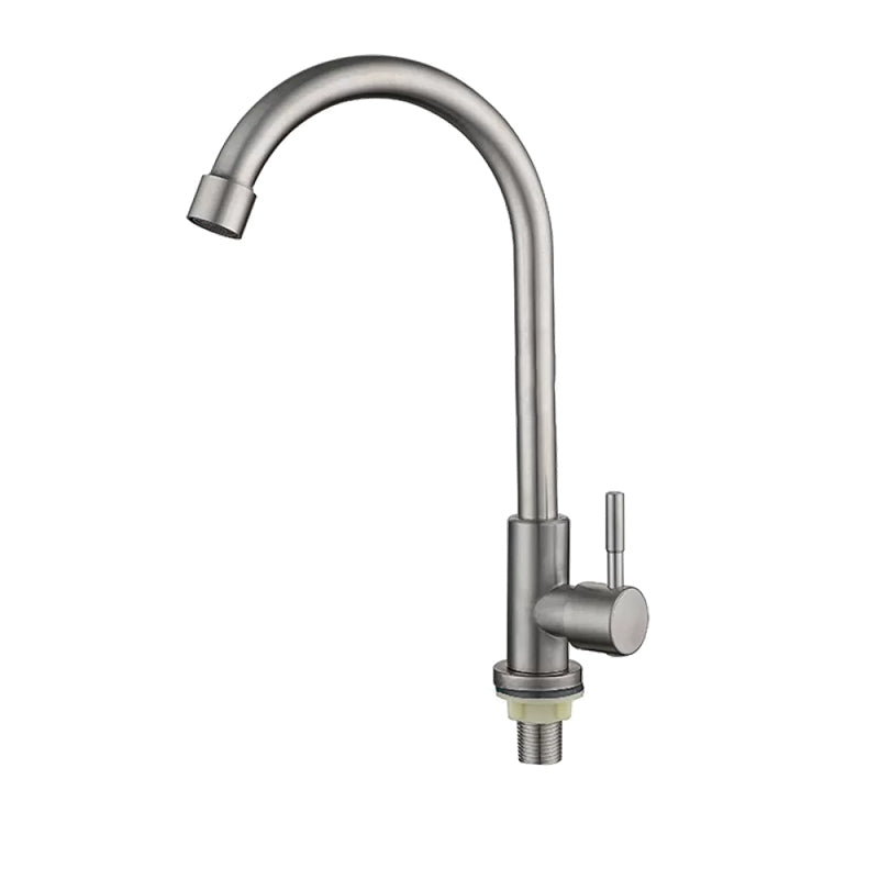 Modern Pot Filler 304 Stainless Steel 1-Handle High Arch Kitchen Faucet