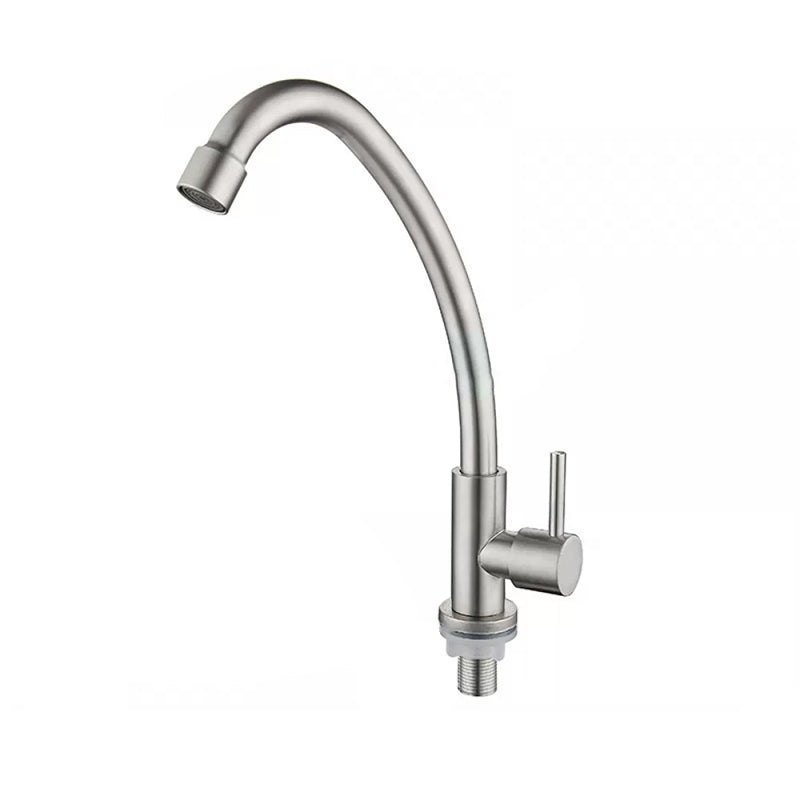 Modern Pot Filler 304 Stainless Steel 1-Handle High Arch Kitchen Faucet