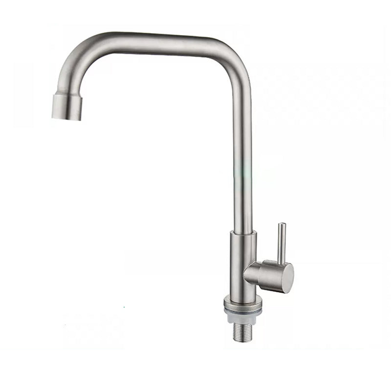 Modern Pot Filler 304 Stainless Steel 1-Handle High Arch Kitchen Faucet