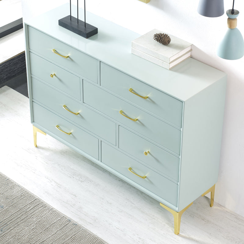 Glam Antique Finish Sideboard Engineered Wood Server with Drawers