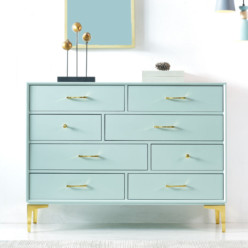 Glam Antique Finish Sideboard Engineered Wood Server with Drawers