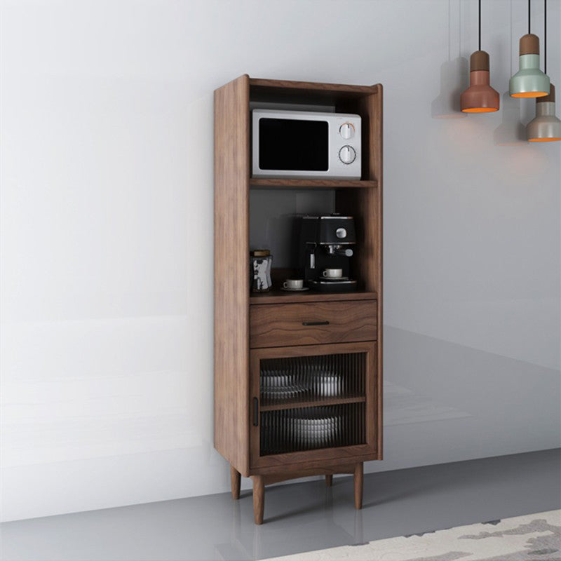 Wooden Side Board Modern Minimalist Home Rectangular Sideboard with Drawers