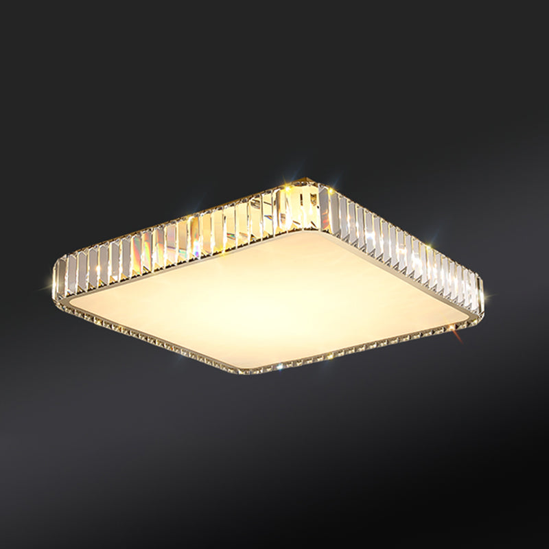 Modernism Flush Mount Lamp Crystal LED Ceiling Lighting for Bedroom