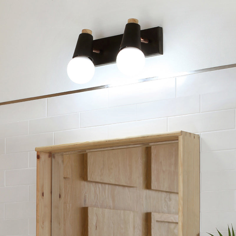 Industrial Simple Vanity Light Household Wall Light Sconce for Washroom