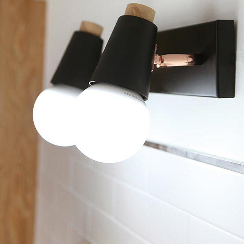 Industrial Simple Vanity Light Household Wall Light Sconce for Washroom