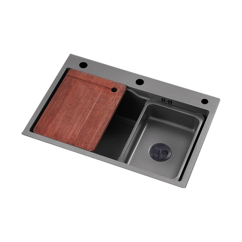 Classic Style Kitchen Sink Corrosion Resistant Kitchen Sink with Drain Assembly