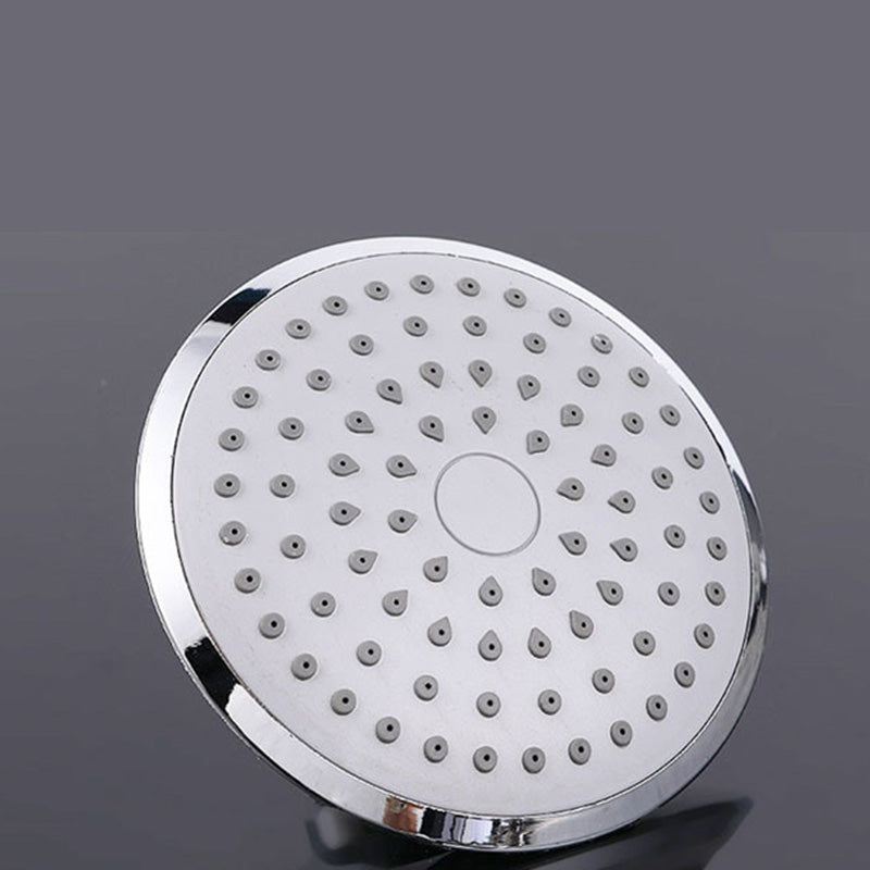 Round Shape Shower Head Modern Swivel Wall Mounted Fixed Shower Head