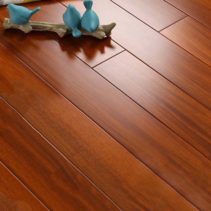 Classic E0 Natural Solid Wood Laminate Flooring, Click-Lock, Waterproof