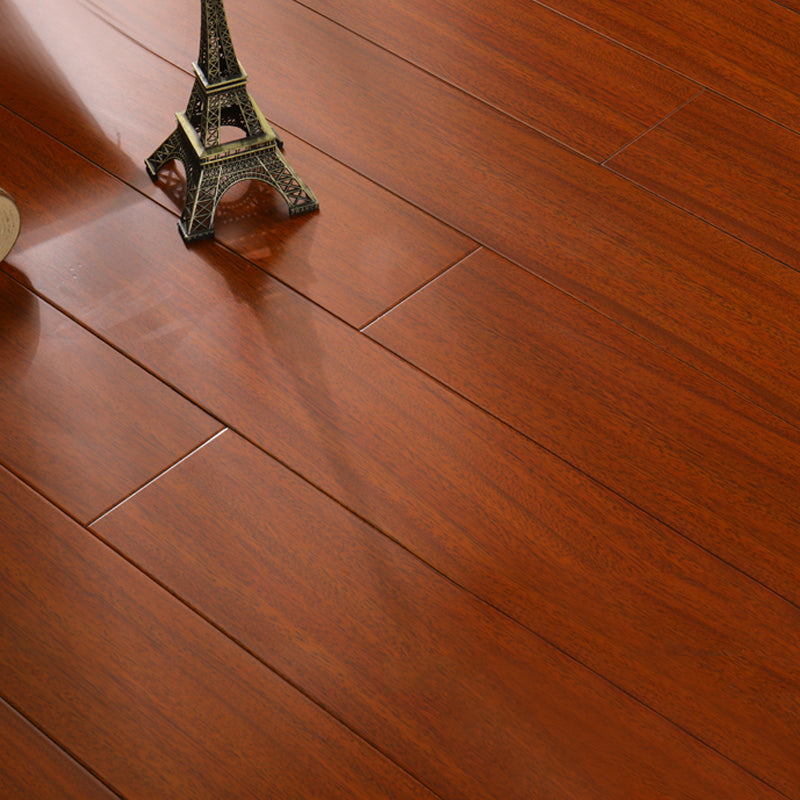 Classic E0 Natural Solid Wood Laminate Flooring, Click-Lock, Waterproof