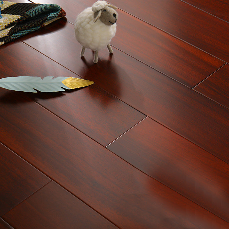 Classic E0 Natural Solid Wood Laminate Flooring, Click-Lock, Waterproof