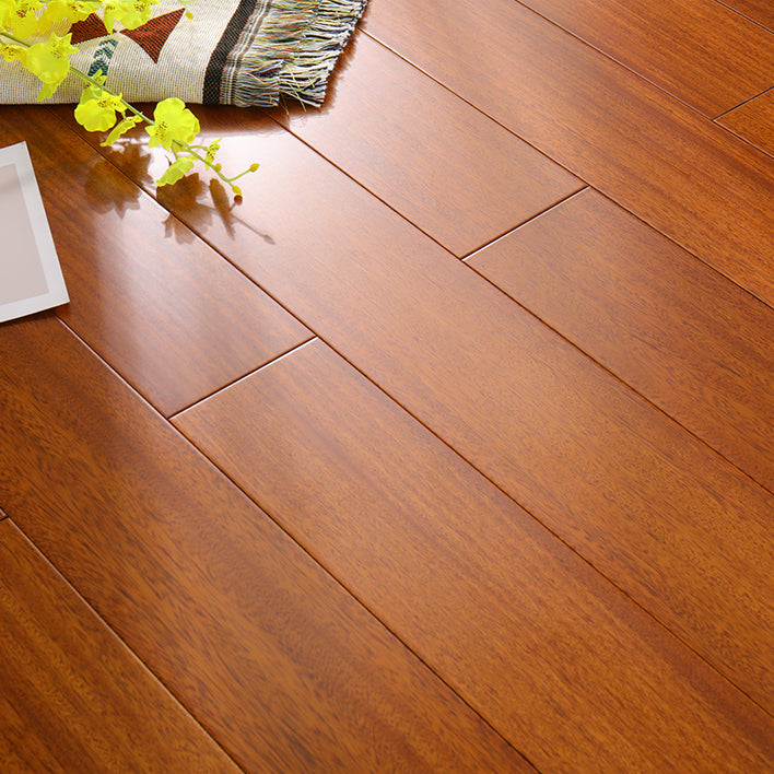 Classic E0 Natural Solid Wood Laminate Flooring, Click-Lock, Waterproof