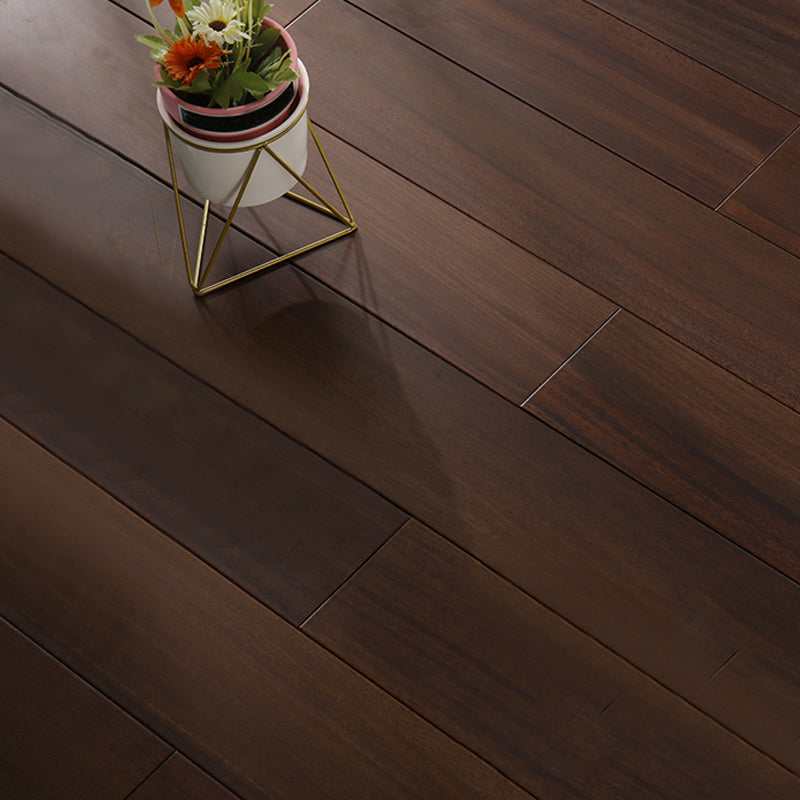 Classic E0 Natural Solid Wood Laminate Flooring, Click-Lock, Waterproof