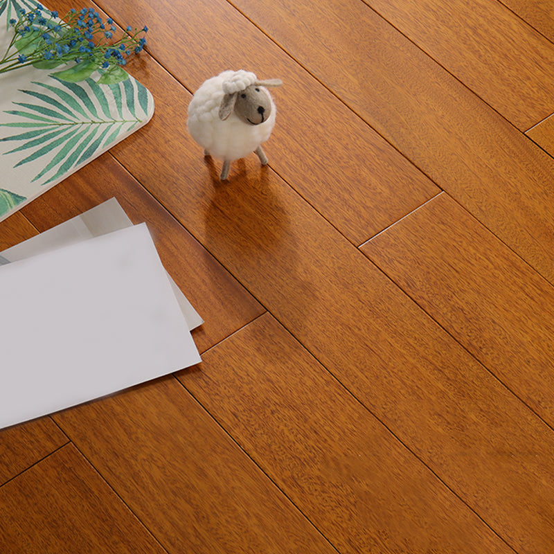 Classic E0 Natural Solid Wood Laminate Flooring, Click-Lock, Waterproof