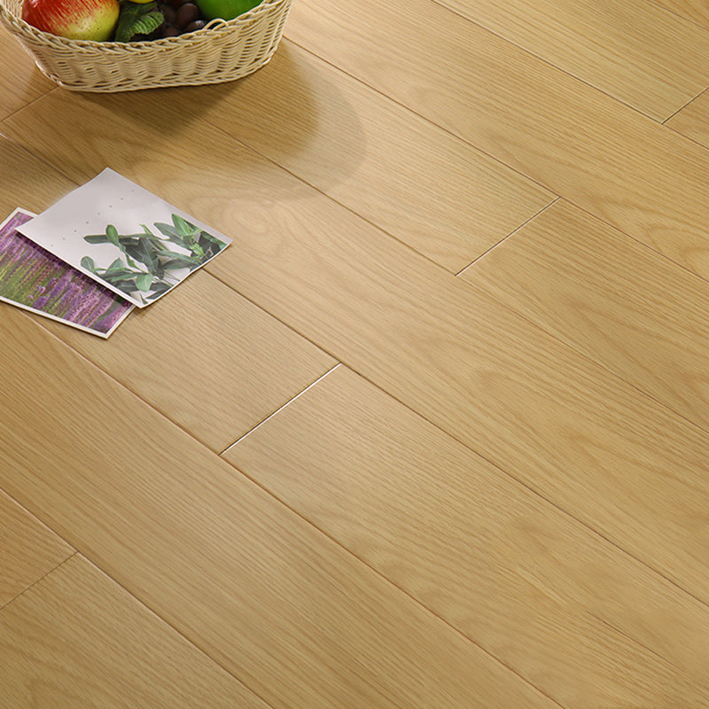 Classic E0 Natural Solid Wood Laminate Flooring, Click-Lock, Waterproof