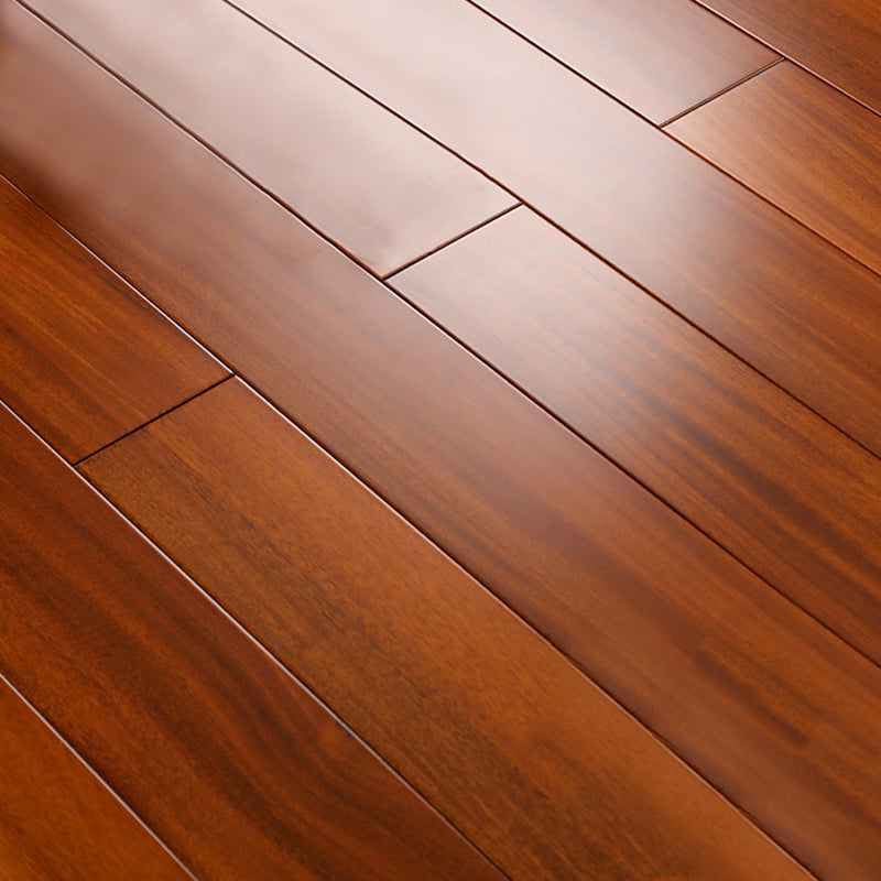 Classic E0 Natural Solid Wood Laminate Flooring, Click-Lock, Waterproof