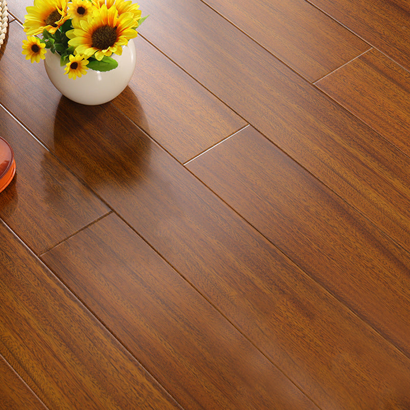 Classic E0 Natural Solid Wood Laminate Flooring, Click-Lock, Waterproof