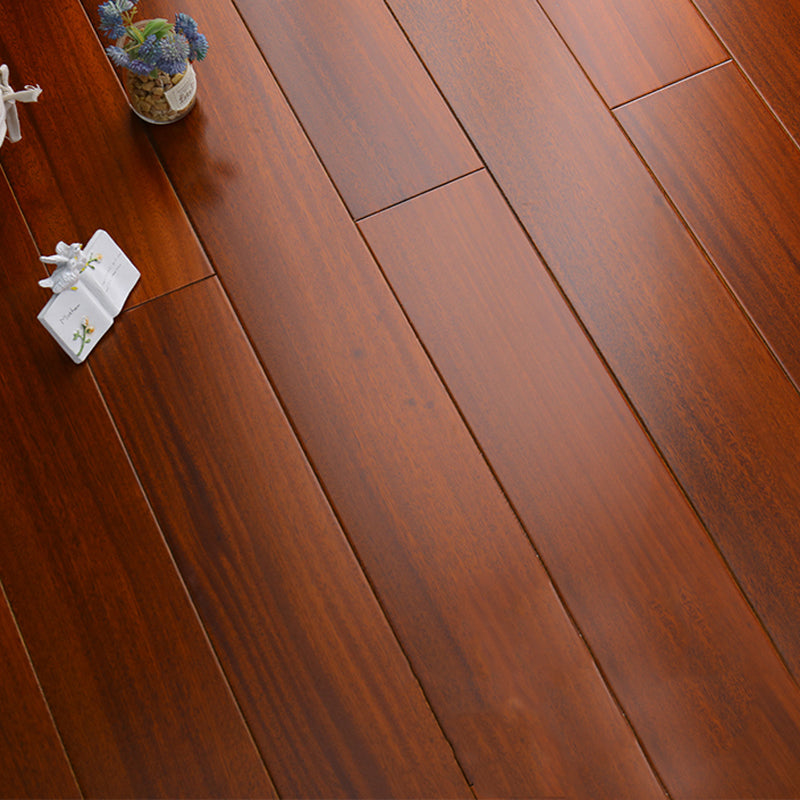 Classic E0 Natural Solid Wood Laminate Flooring, Click-Lock, Waterproof