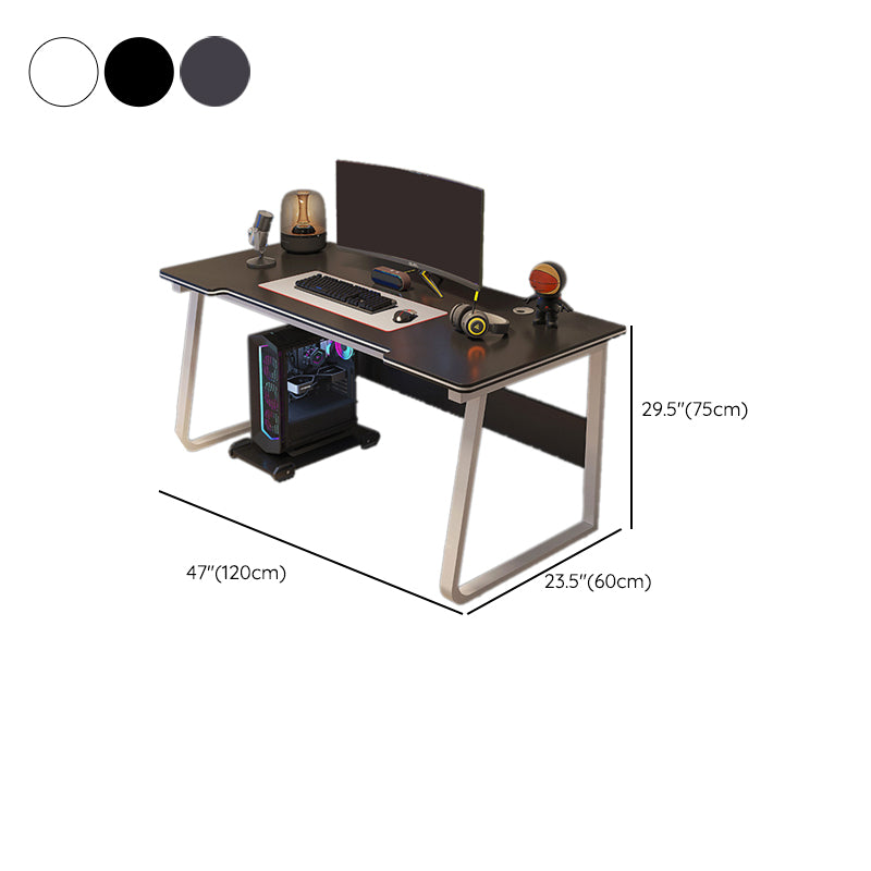 Cable Management Dormitory Gaming Desk Rectangular Computer Desk