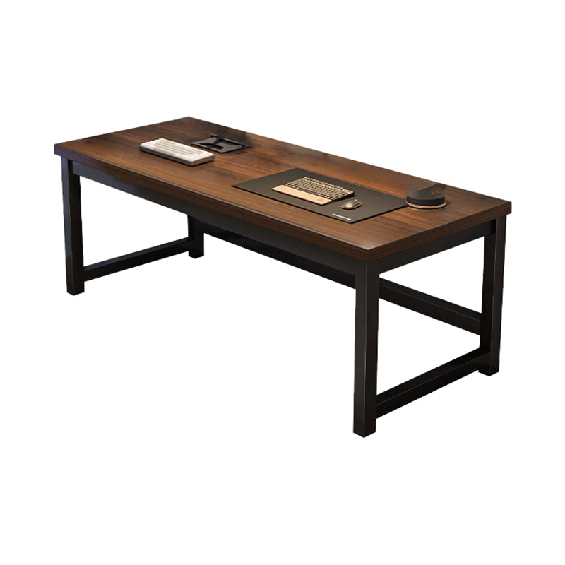 Wooden Rectangular Writing Desk Home Industrial Computer Desk