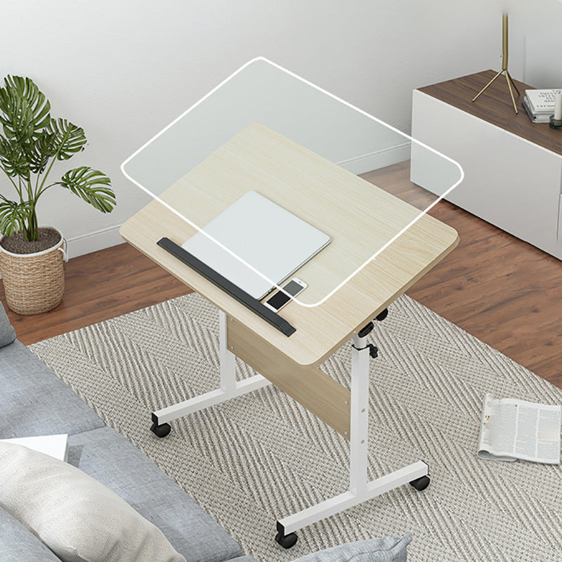 Modern Wooden Computer Desk Adjustable Rectangular Office Desk