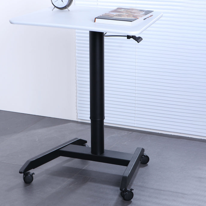 18" Wide Contemporary Standing Desk Adjustable Wooden Writing Desk