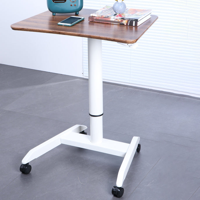 18" Wide Contemporary Standing Desk Adjustable Wooden Writing Desk