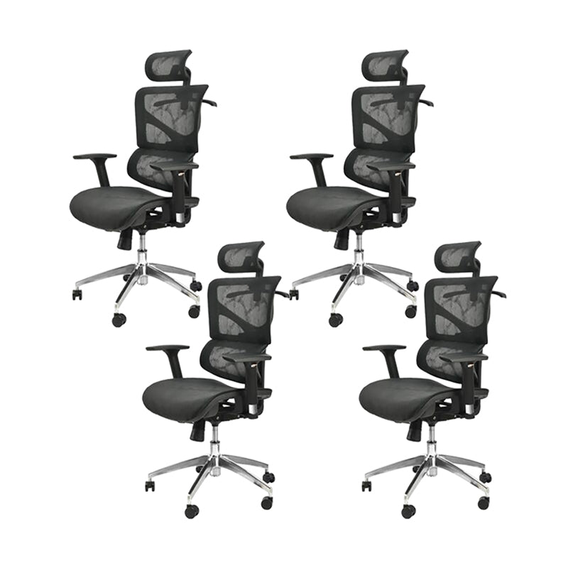 Modern Ergonomic Mesh Task Chair High Back Adjustable Arms Swivel Chair