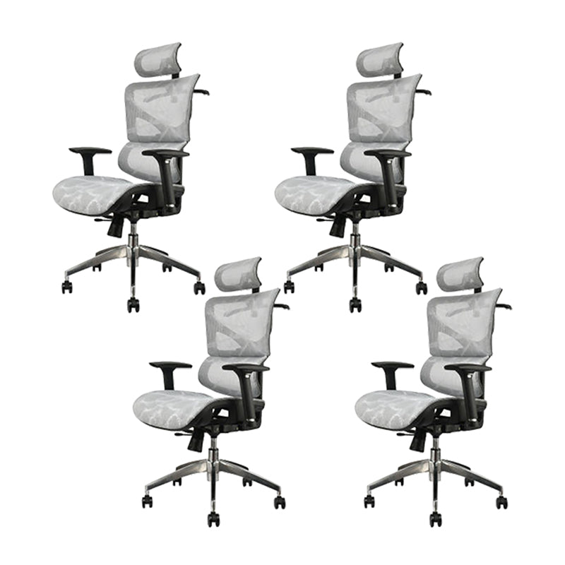 Modern Ergonomic Mesh Task Chair High Back Adjustable Arms Swivel Chair