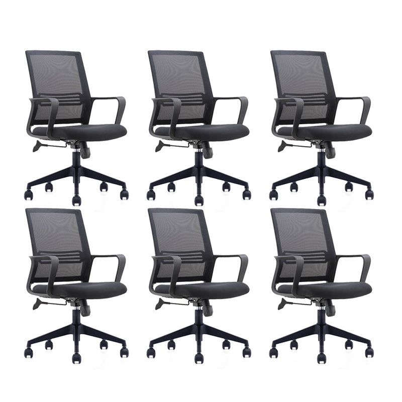 Swivel Mesh Office Chair Modern with Breathable AirGrid Back Side Chair