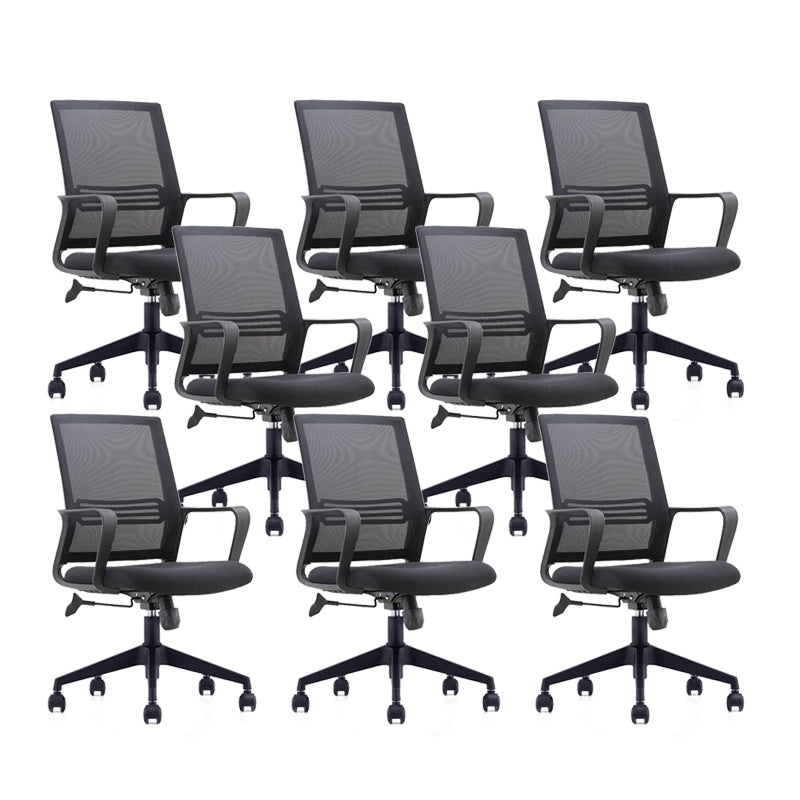 Swivel Mesh Office Chair Modern with Breathable AirGrid Back Side Chair