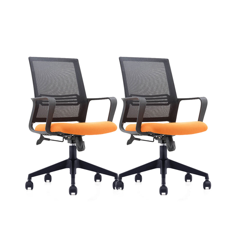 Swivel Mesh Office Chair Modern with Breathable AirGrid Back Side Chair