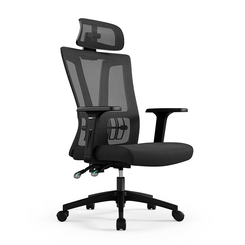 Modern High Back Swivel Chair Office Adjustable Arms Ergonomic Mesh Task Chair