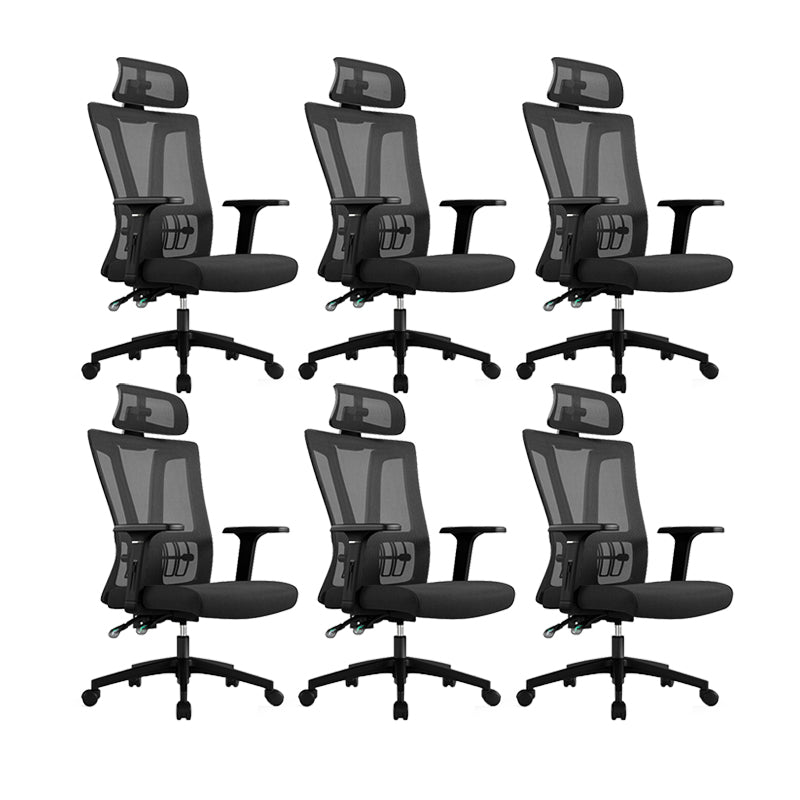 Modern High Back Swivel Chair Office Adjustable Arms Ergonomic Mesh Task Chair