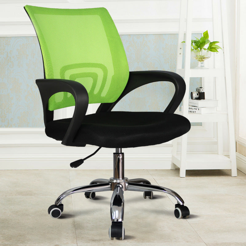 Mid Back Swivel Lumbar Support Desk Chair Breathable AirGrid Office Chair