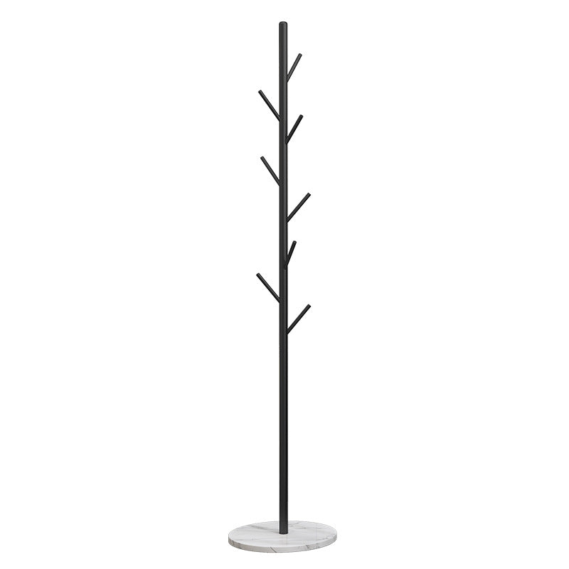 Modern Hall Stand Metal Free Standing with Hooks Entry Hall Tree