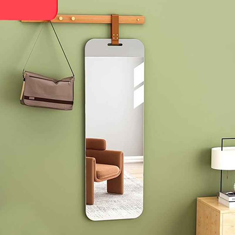 Wall-Mounted Hall Stand with Mirror Included  Hall Tree for Living Room