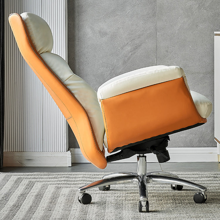 Padded Arms Executive Chair Modern Office High Back Managers Chair