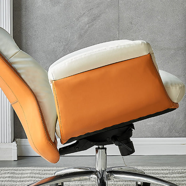 Padded Arms Executive Chair Modern Office High Back Managers Chair