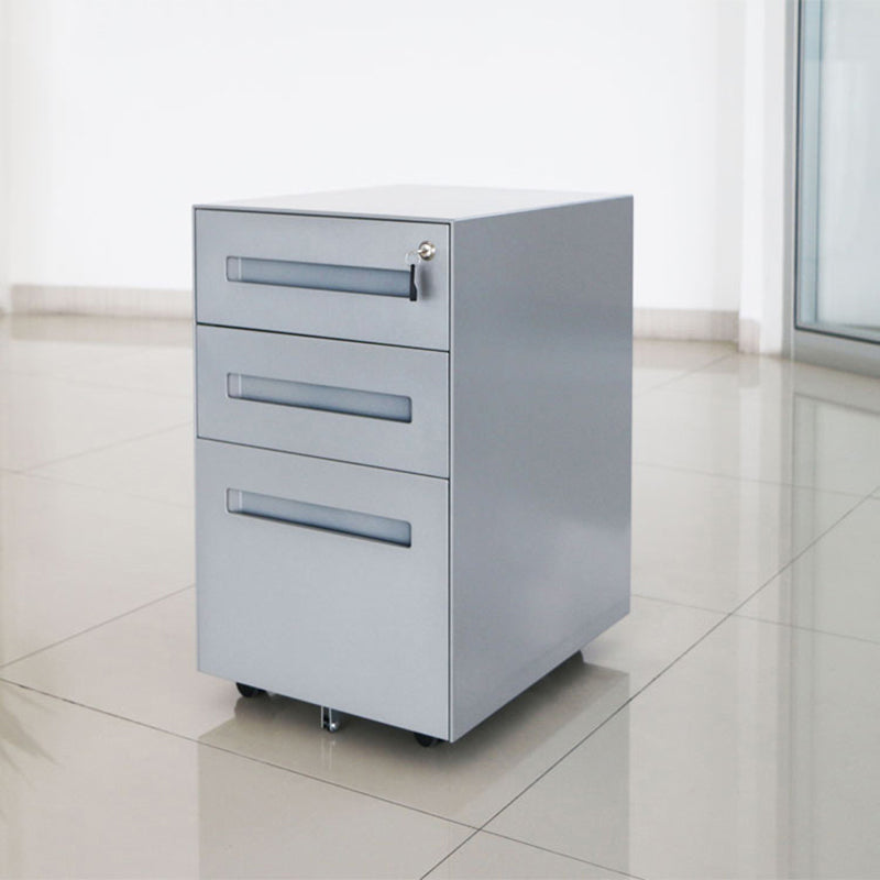 Traditional Steel Cabinet with Locking Drawers Filing Cabinet for Office