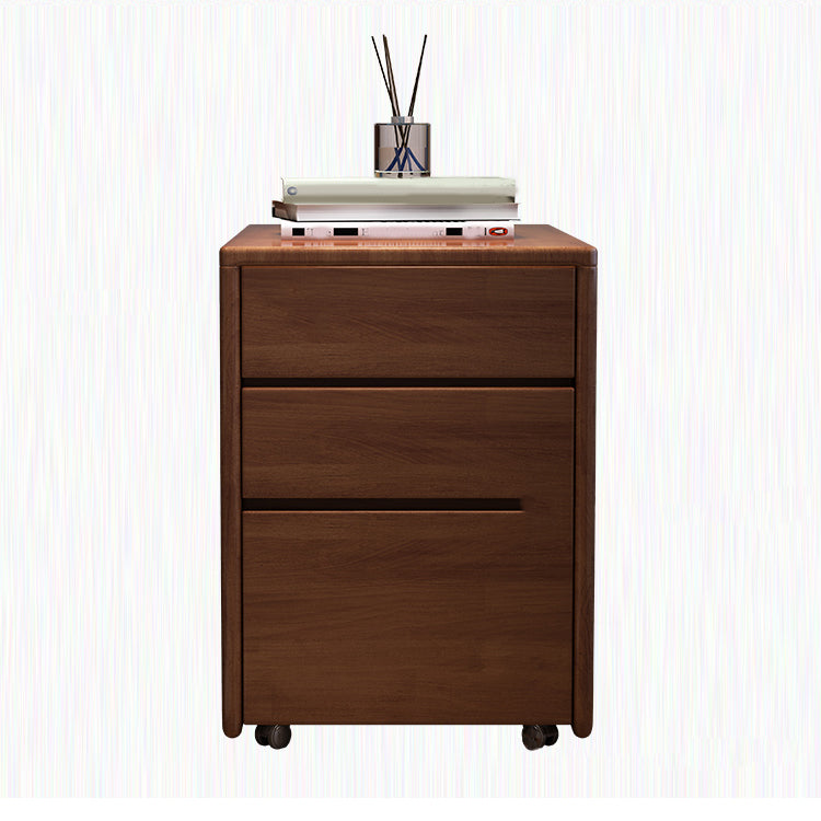 Traditional Style Vertical Filing Cabinet Wood Filing Cabinet with Storage