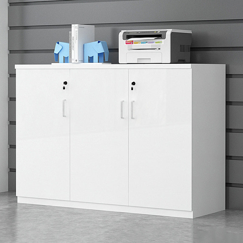 Nordic Style Wood Filing Cabinet White File Cabinet for Home Office