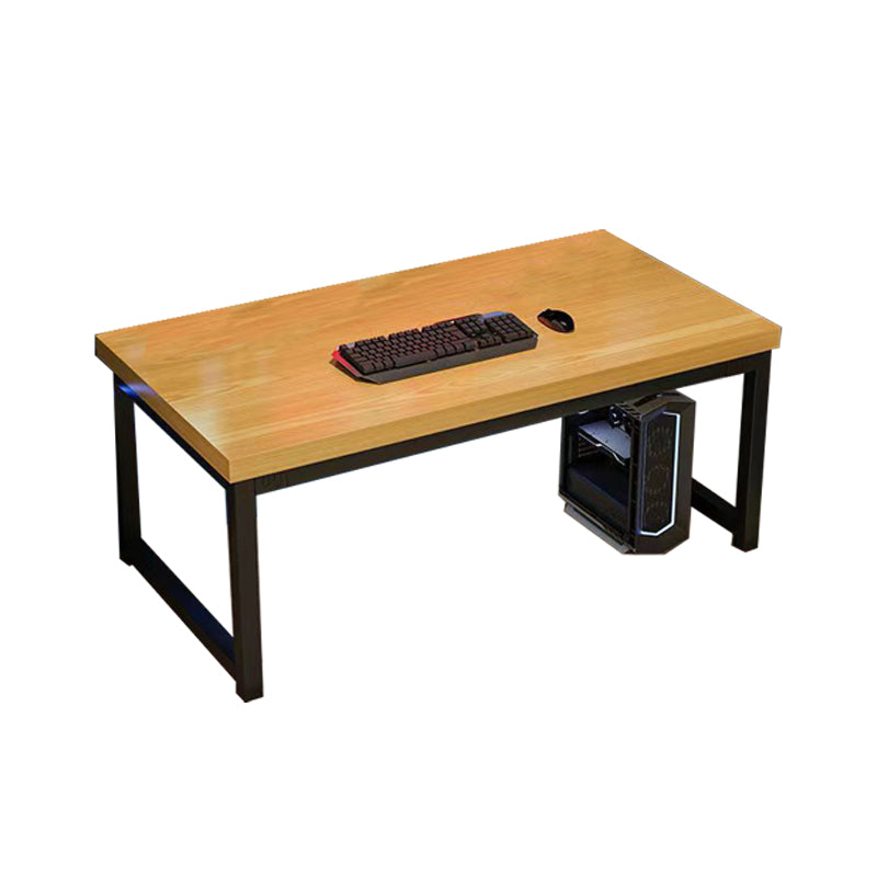 Artificial Wood and Steel Writing Desk Industrial Computer Desk for Bedroom