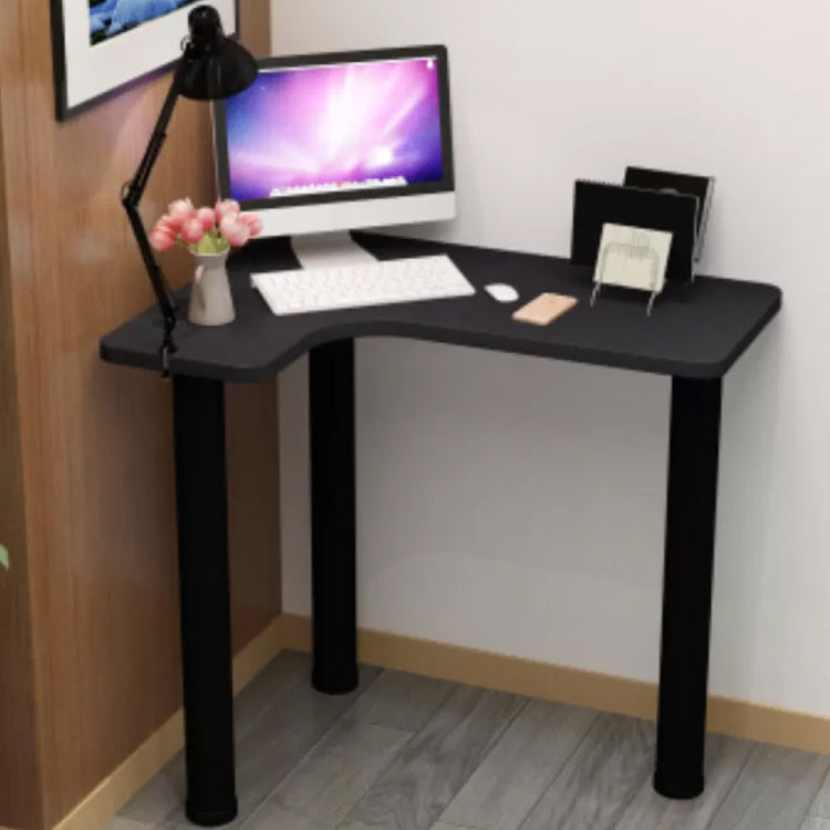 Wooden Writing Desk Contemporary Office Desk with Metal Legs